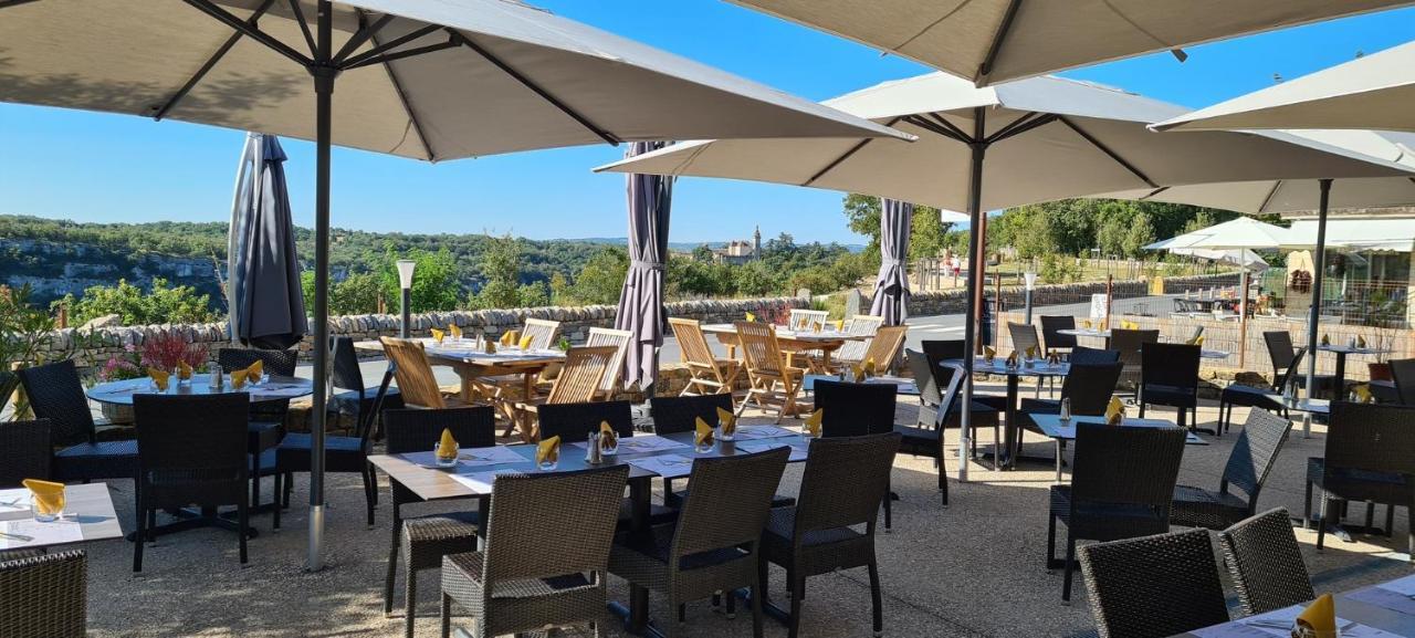 Logis Hotels - Le Bellaroc - Hotel 2 Etoiles Et Restaurant Rocamadour Exteriör bild